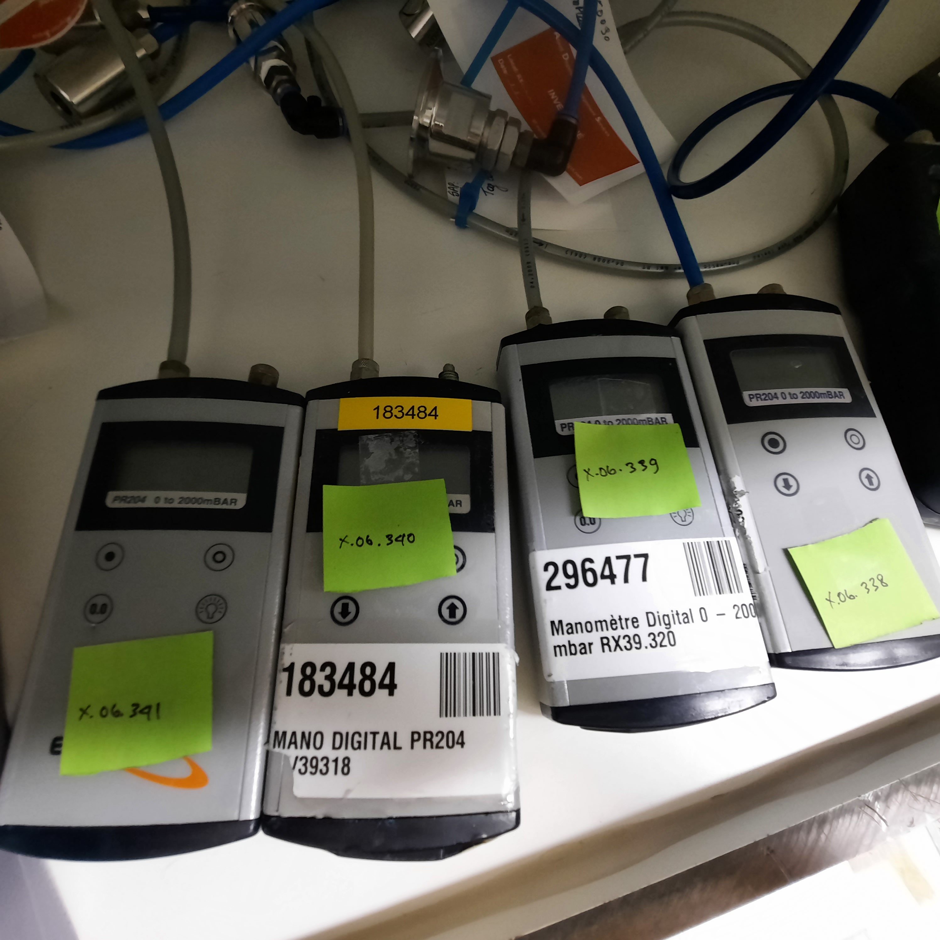 Used Manometer Digital - X.06.338-X.06.341