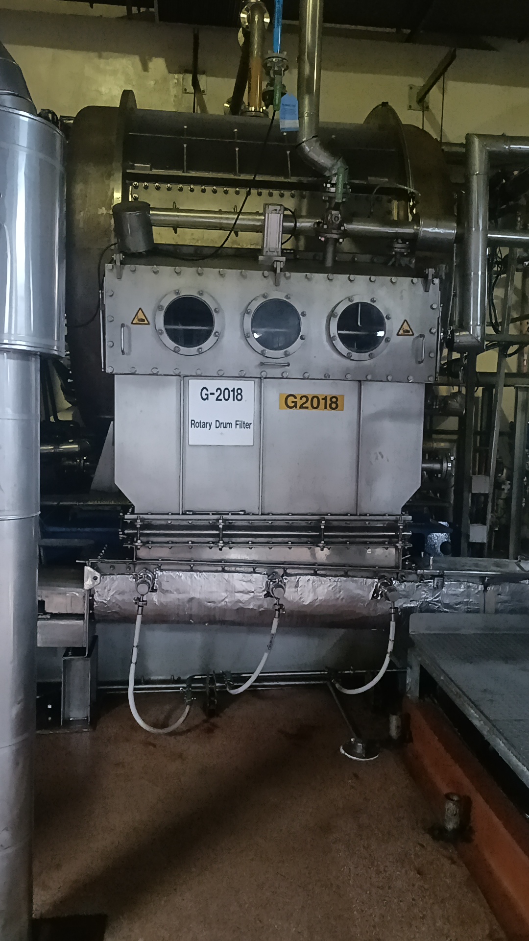 Used Rotary Drum Filter - BHS Sonthofen Gmbh - SG086