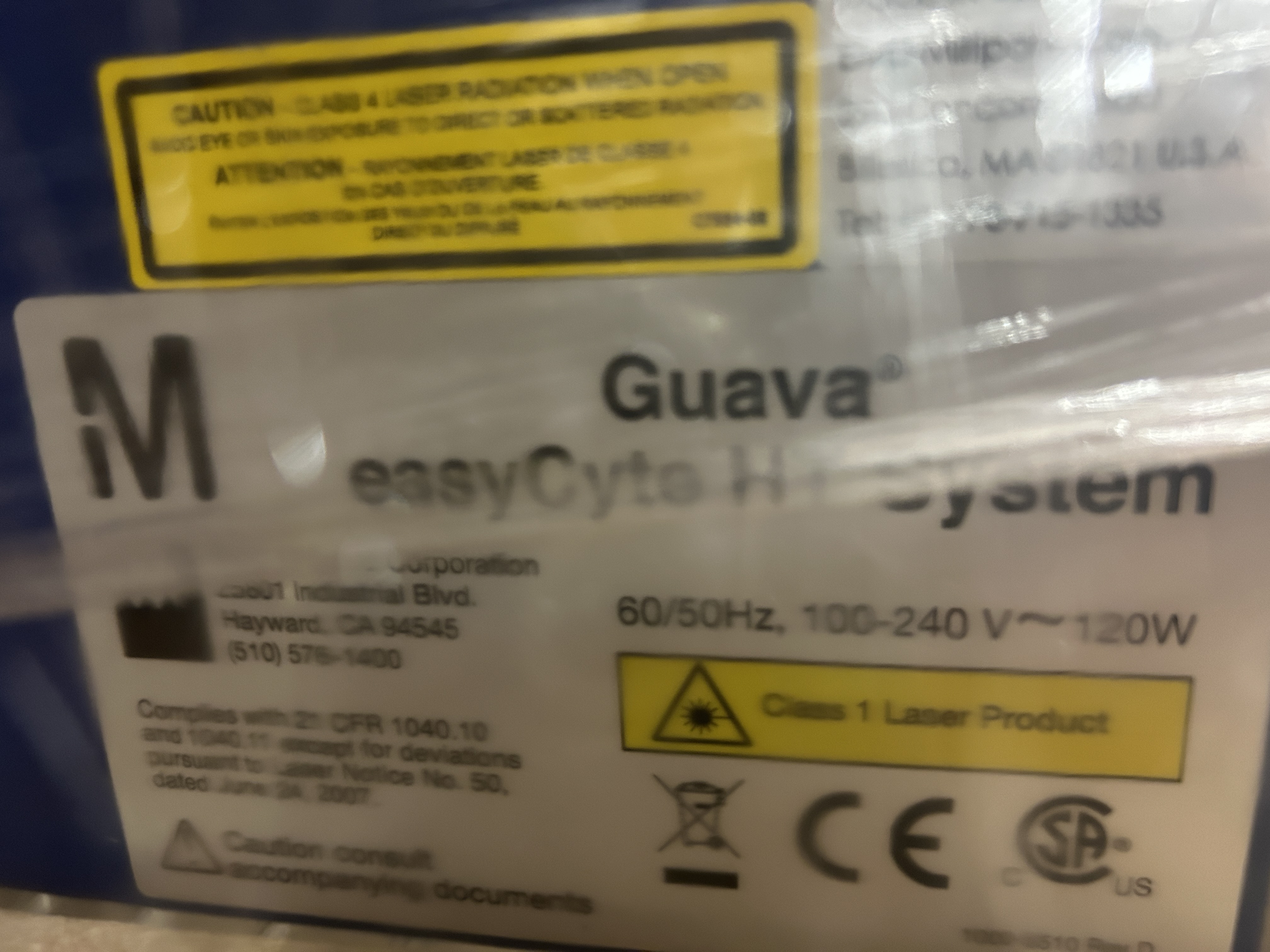 Used Cell Counter - Millipore - Guava Easycyte 5HT - BTH195