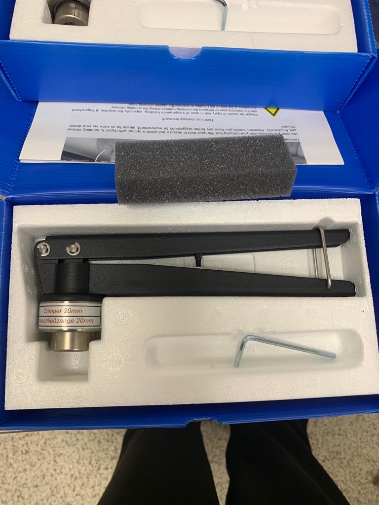 Used Crimper 20 mm - VWR - X07.036