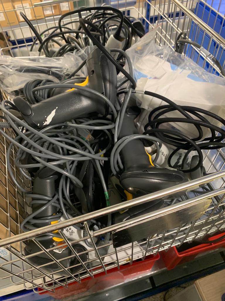 Used Barcode Scanner - Intermec SG20T & Symbol LS4208 - X07.039