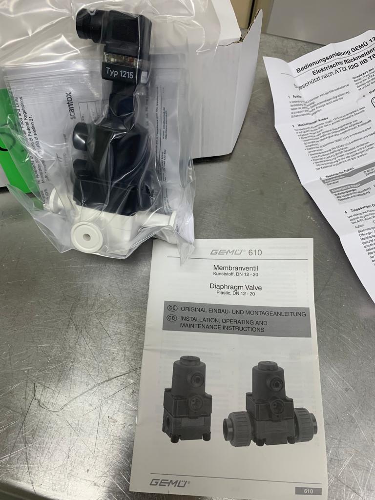 Used Diaphragm Valve - Gemu - X07.008