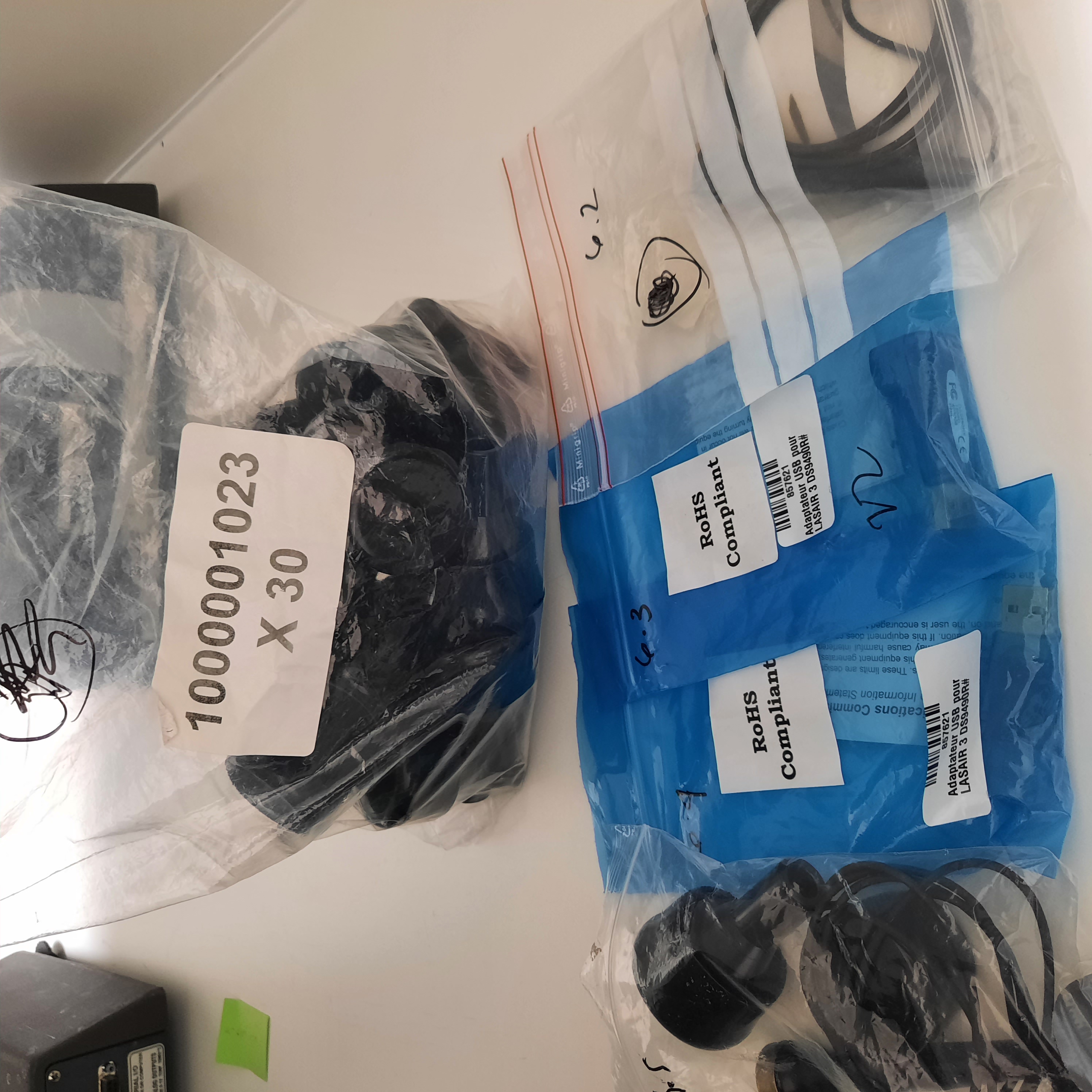 Used 6 Bags/Pack Of Lasair III Particle Counter Spareparts - X.06.245