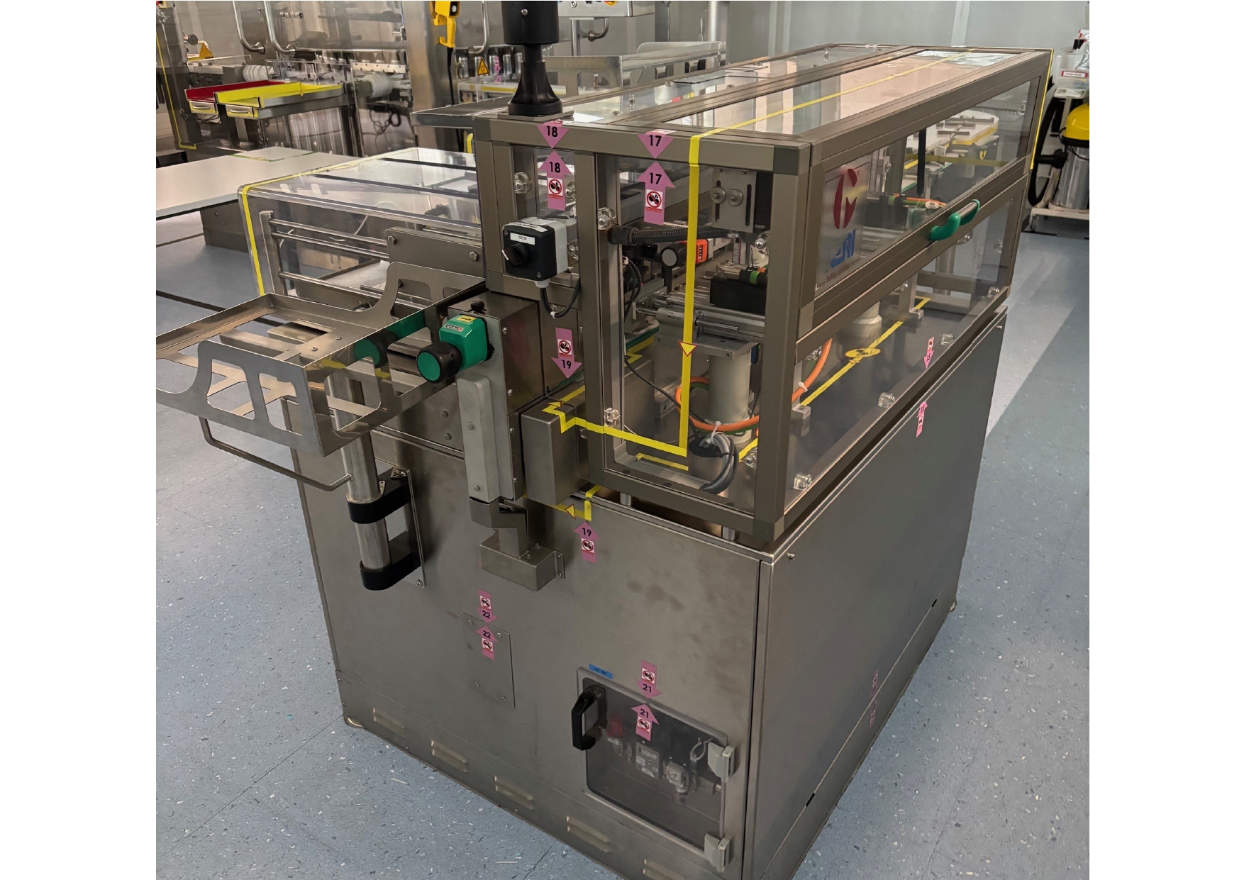 Used Reboxing Table - Marchesini Group - TM2 - 001.FR