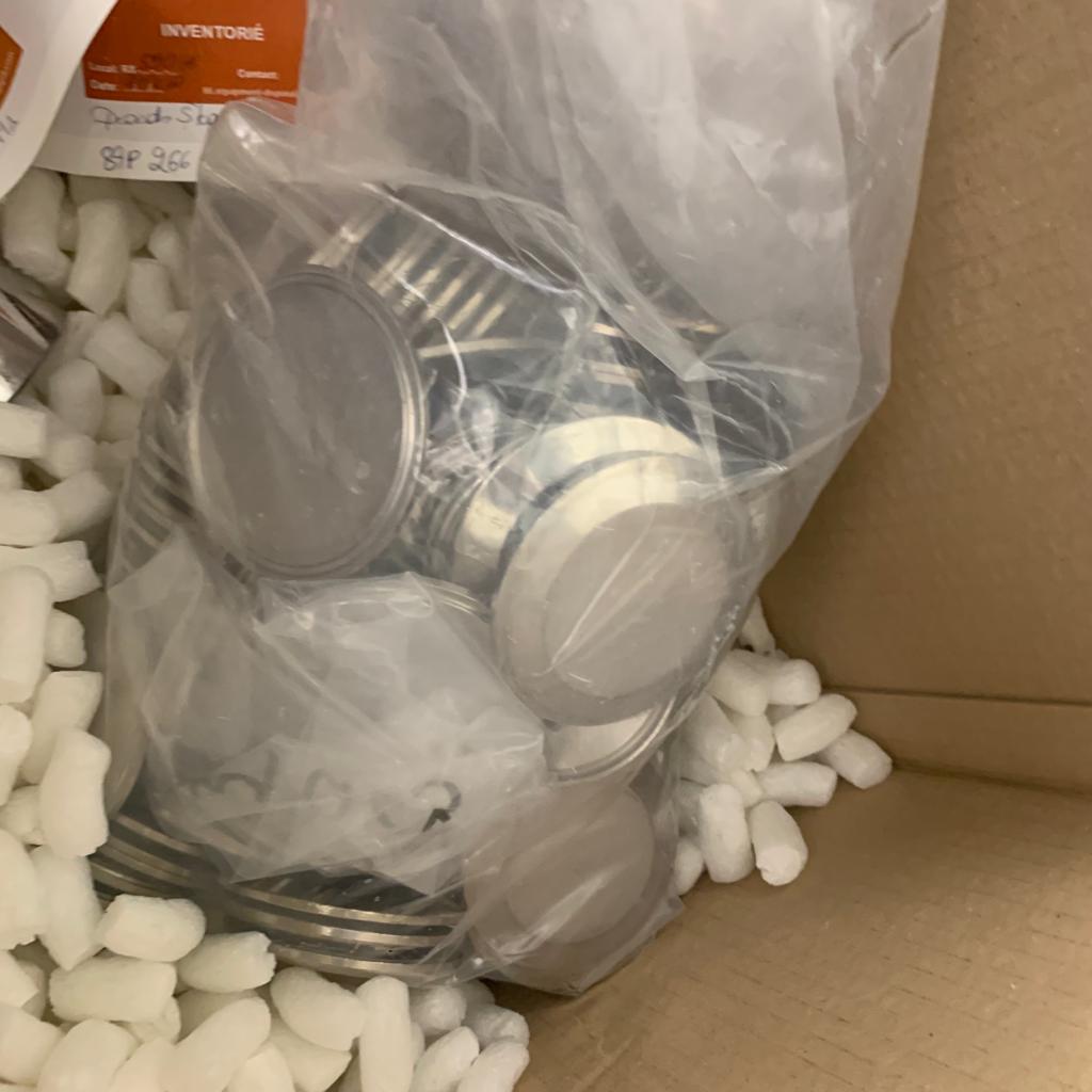 Used Joint Triclamp Teflon, Some Calibration Weight - X07.113