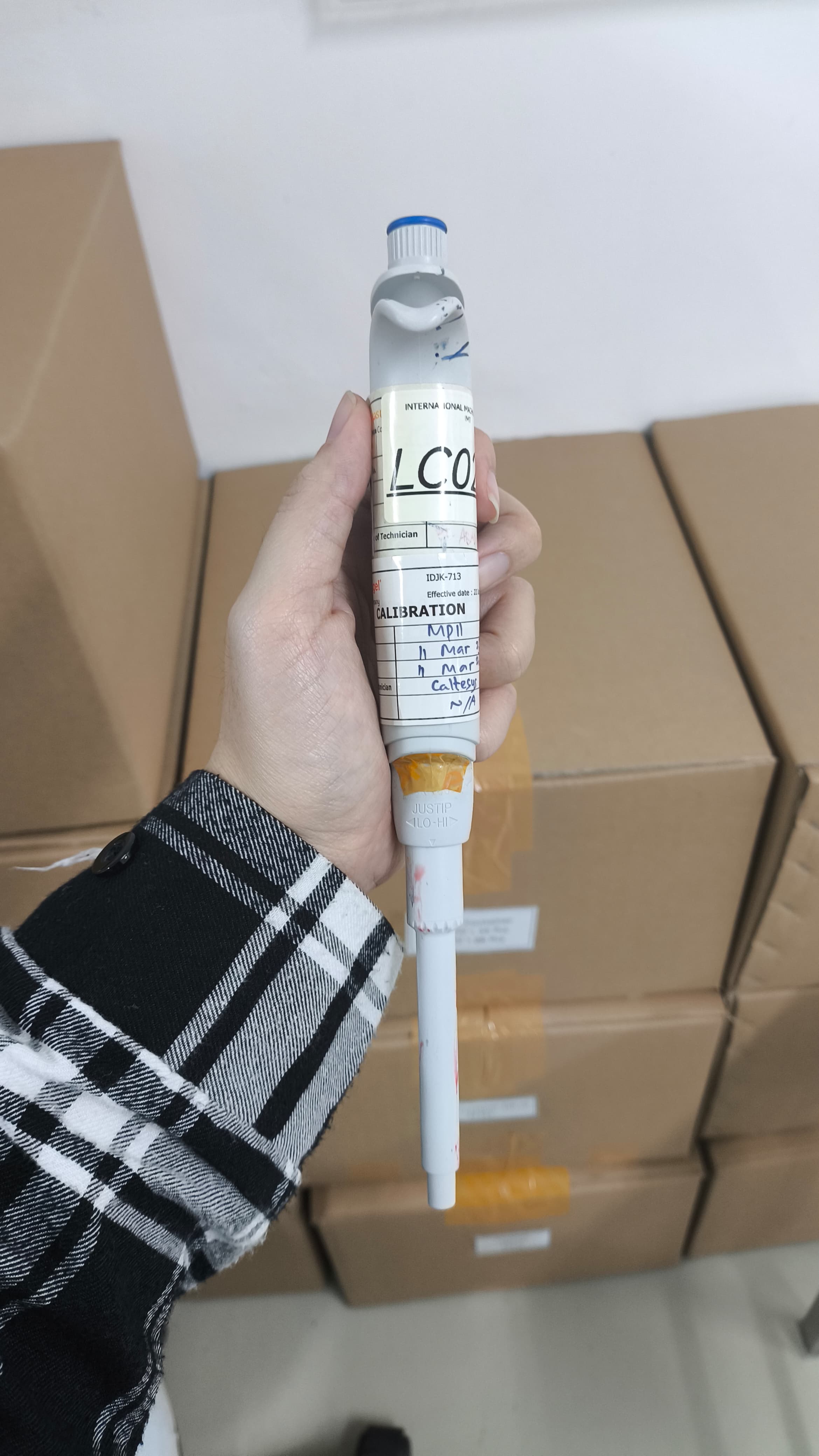 Used Micropipet - Socorex - Acura 825 - LC0232