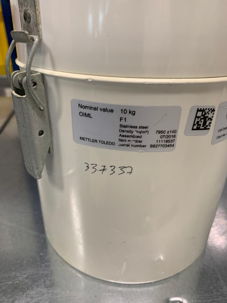 Used Calibration Weight - X07.072