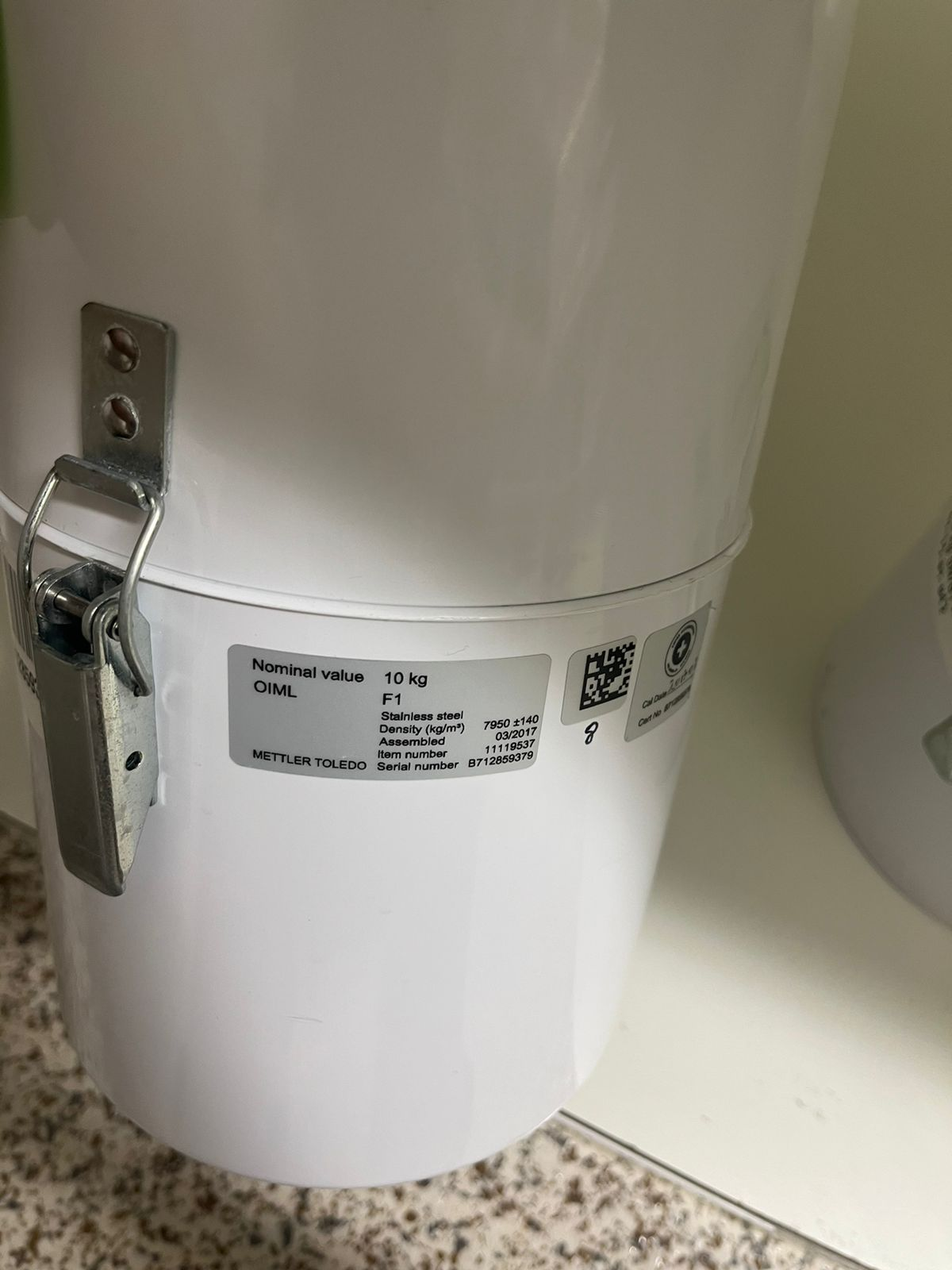 Used Calibration Weight - Mettler Toledo - 59.06.117.GR