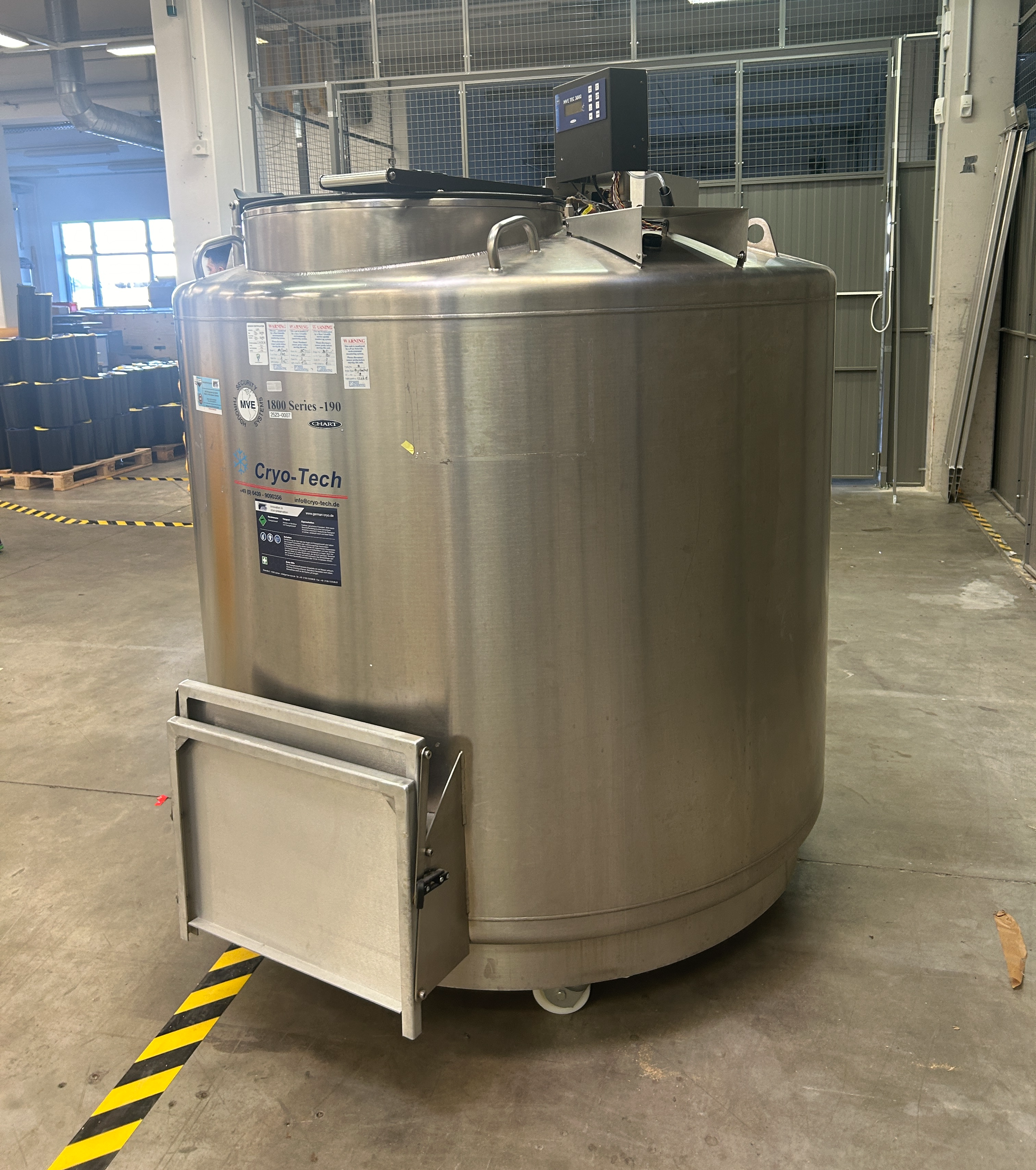 Used Cryostatic Storage - Chart Industries Inc - MVE1894R-190AF-GB - BTH173