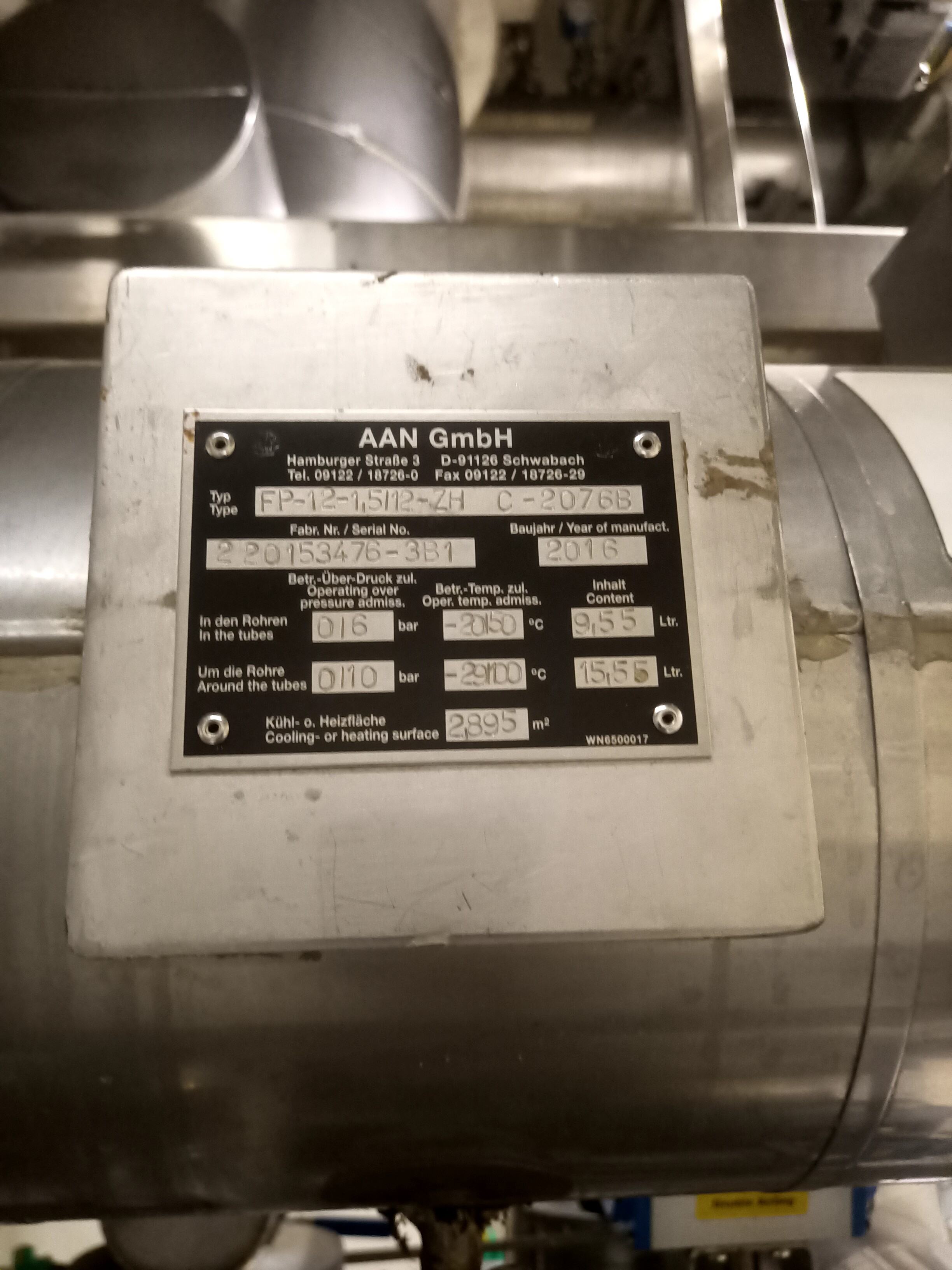 Used Scraper Liquid Cooler - AAN - SG146