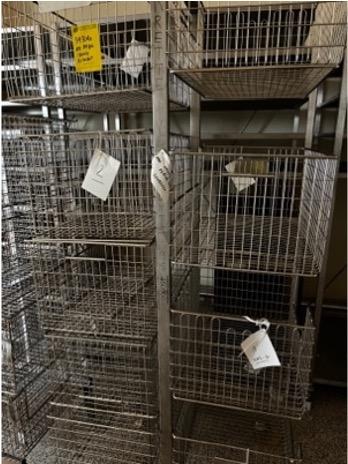 Used 1 Rack and 10 Baskets - 39.03.040.GR