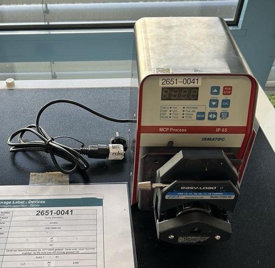Used Peristaltic Pump - Ismatec - IP65 ISM915A - BTH065