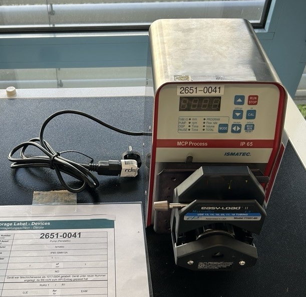 Used Peristaltic Pump - Ismatec - IP65 ISM915A - BTH065