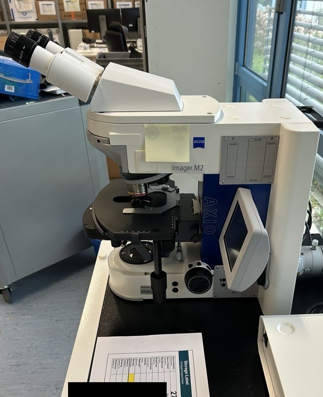 Used LIGHT MICROSCOPE – ZEISS - AXIO IMAGER M2 - BTH091