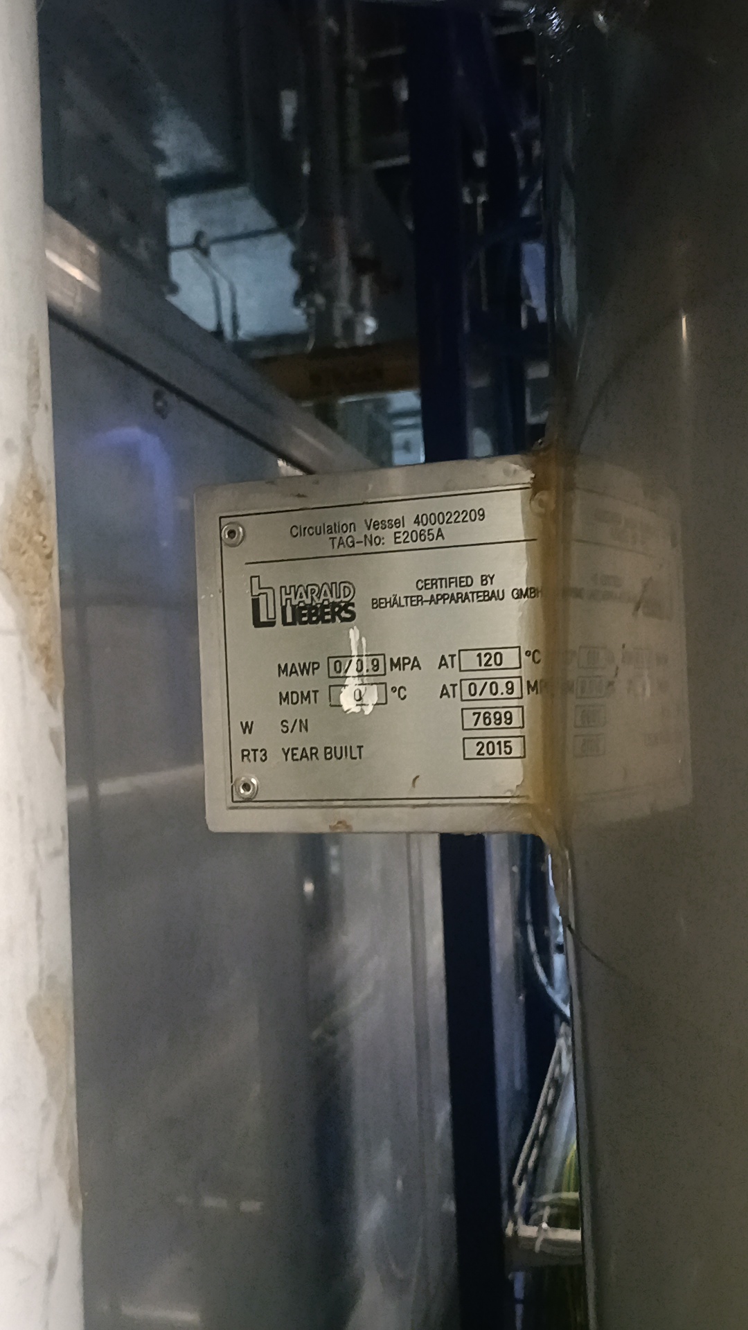 Used N2 Compressor Recycling Vessel - Harald Uebers - SG068 