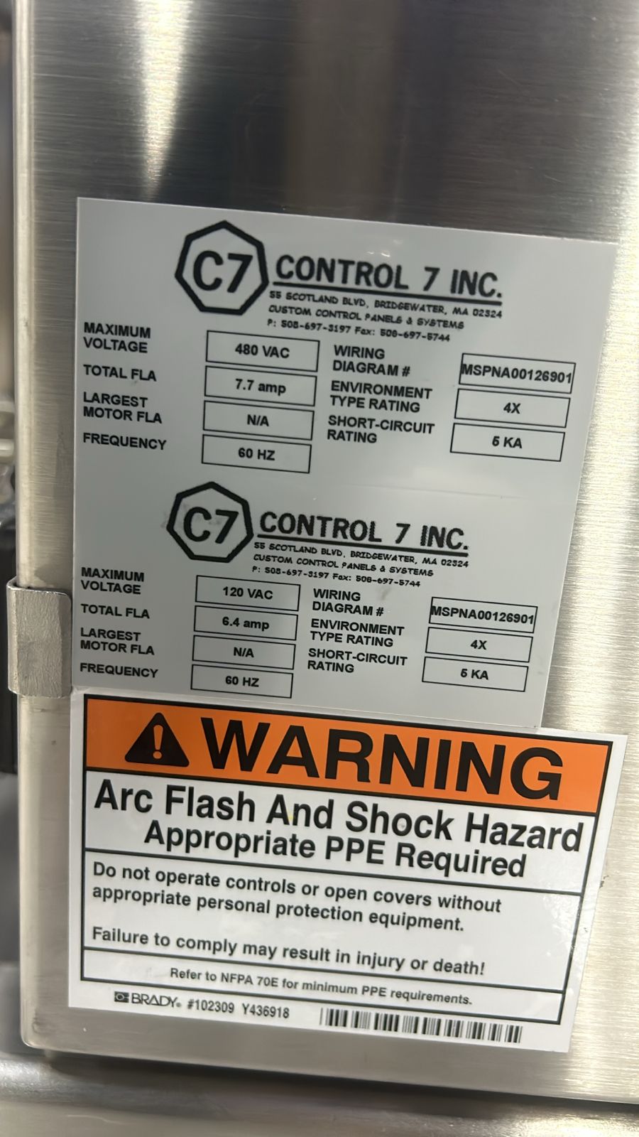 Used Filtration Skid - Millipore - VPRO - PR015