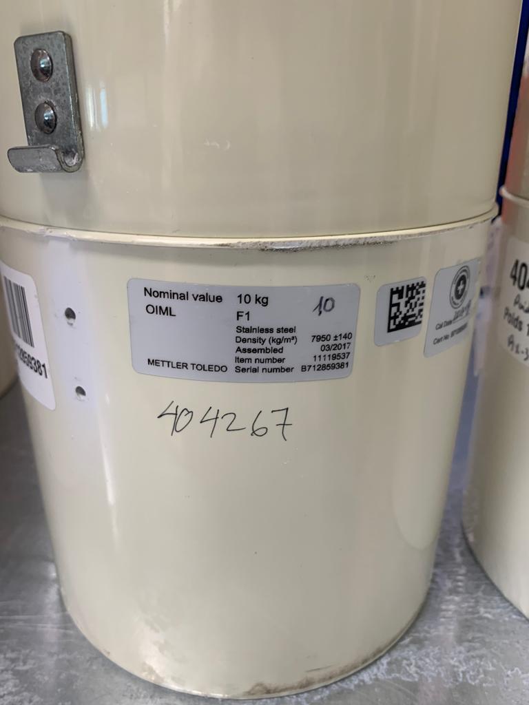 Used Calibration Weight - X07.072