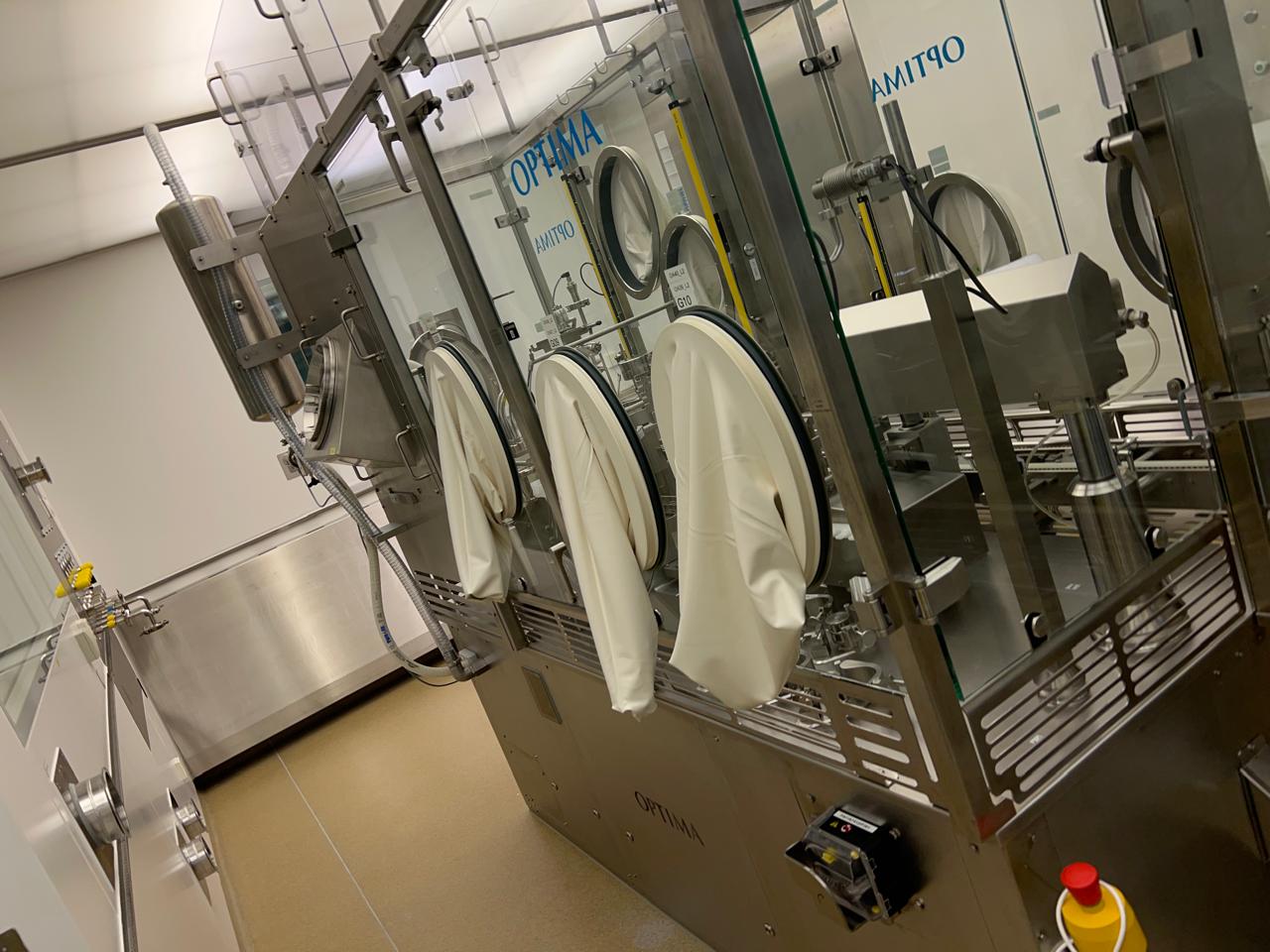 Used Syringe, Cartridge and Vial Filling line - Optima - SV125