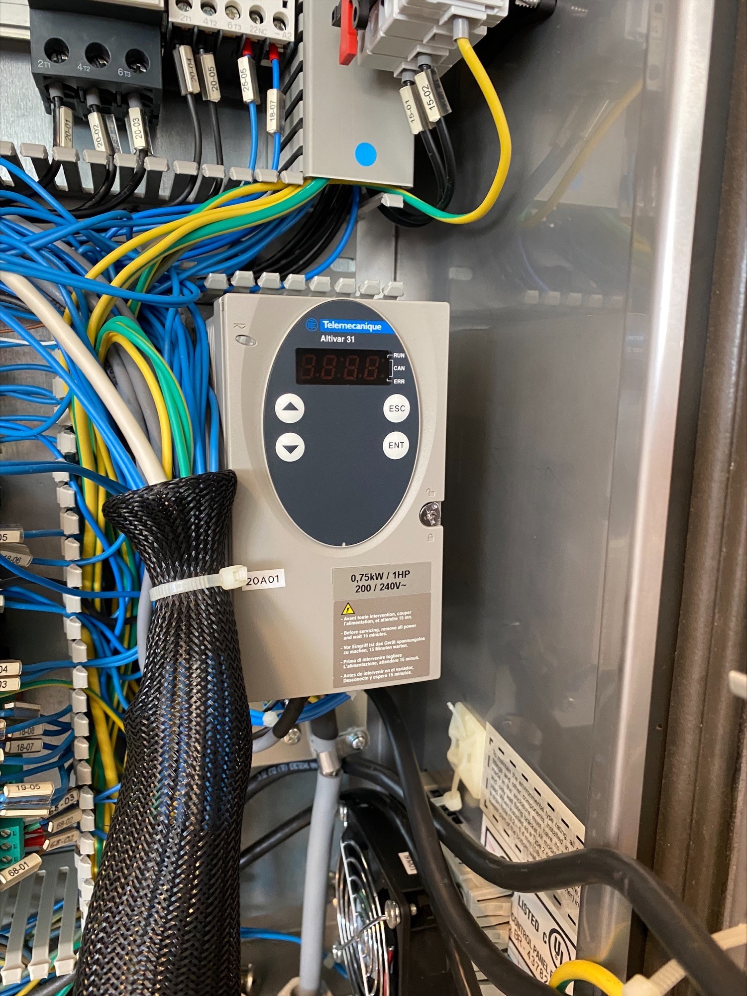 Used Process Control Panel - BEPRCP