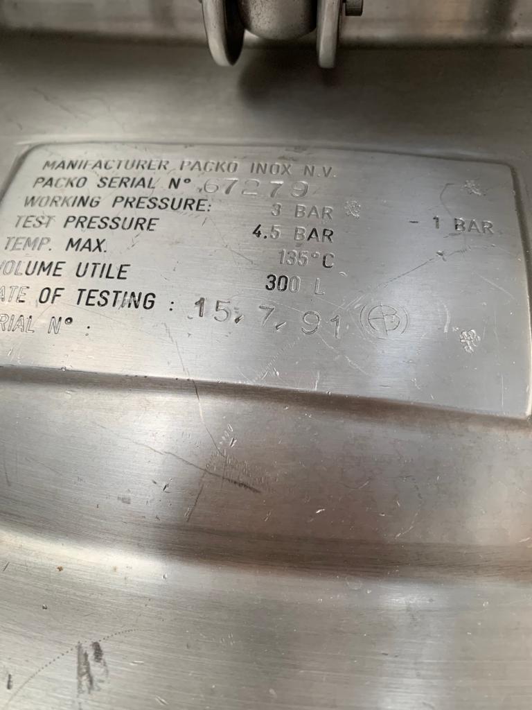 Used Mobile Tank - Packo Inox - DK100