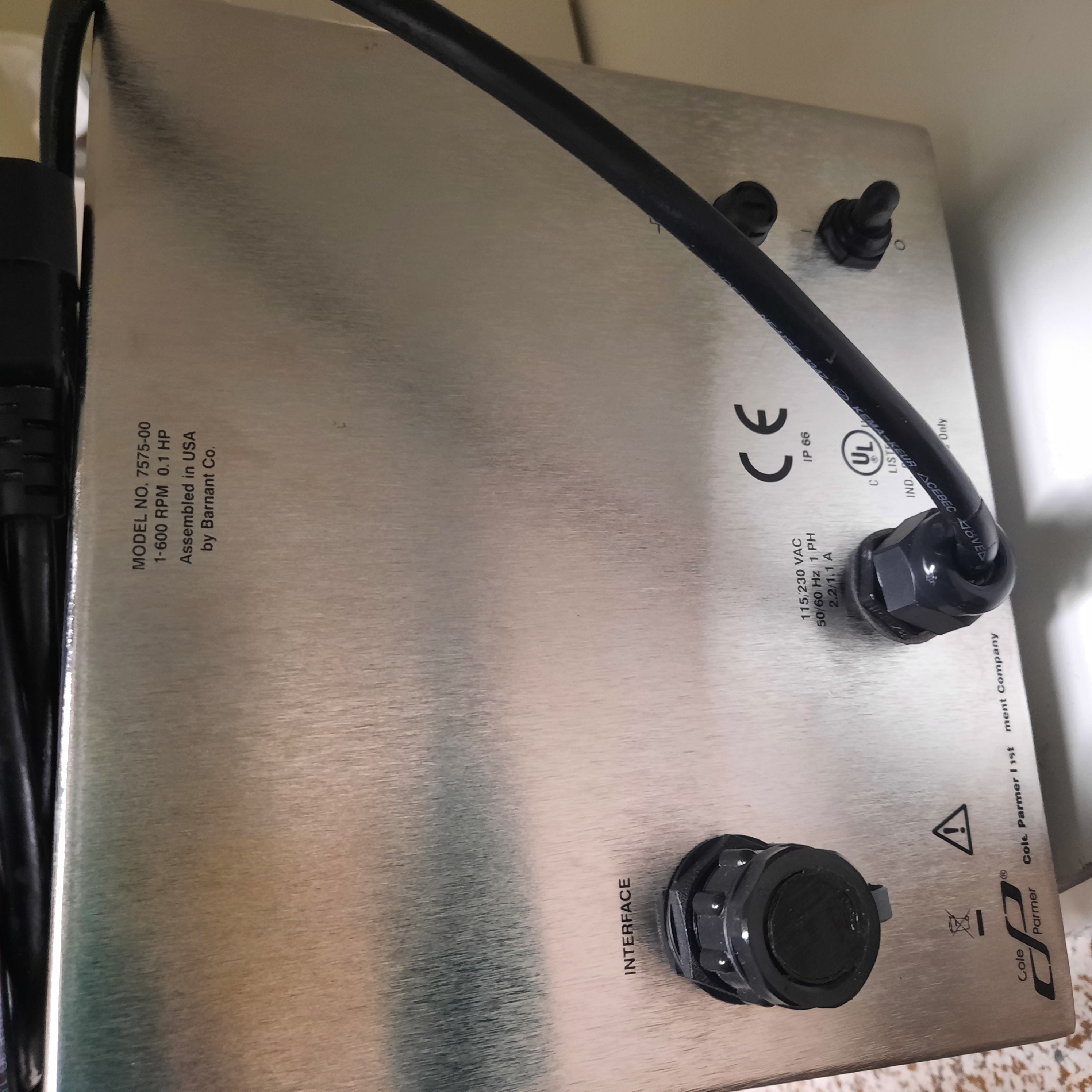 Used Peristaltic Pump - Masterflex L/S - X.06.211