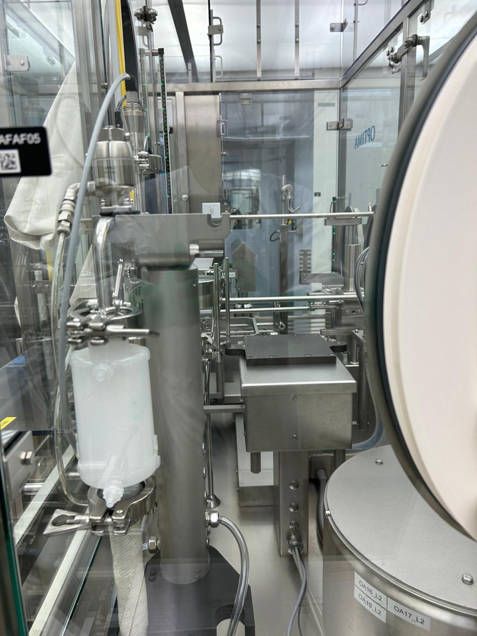 Used Syringe, Cartridge and Vial Filling line - Optima - SV125