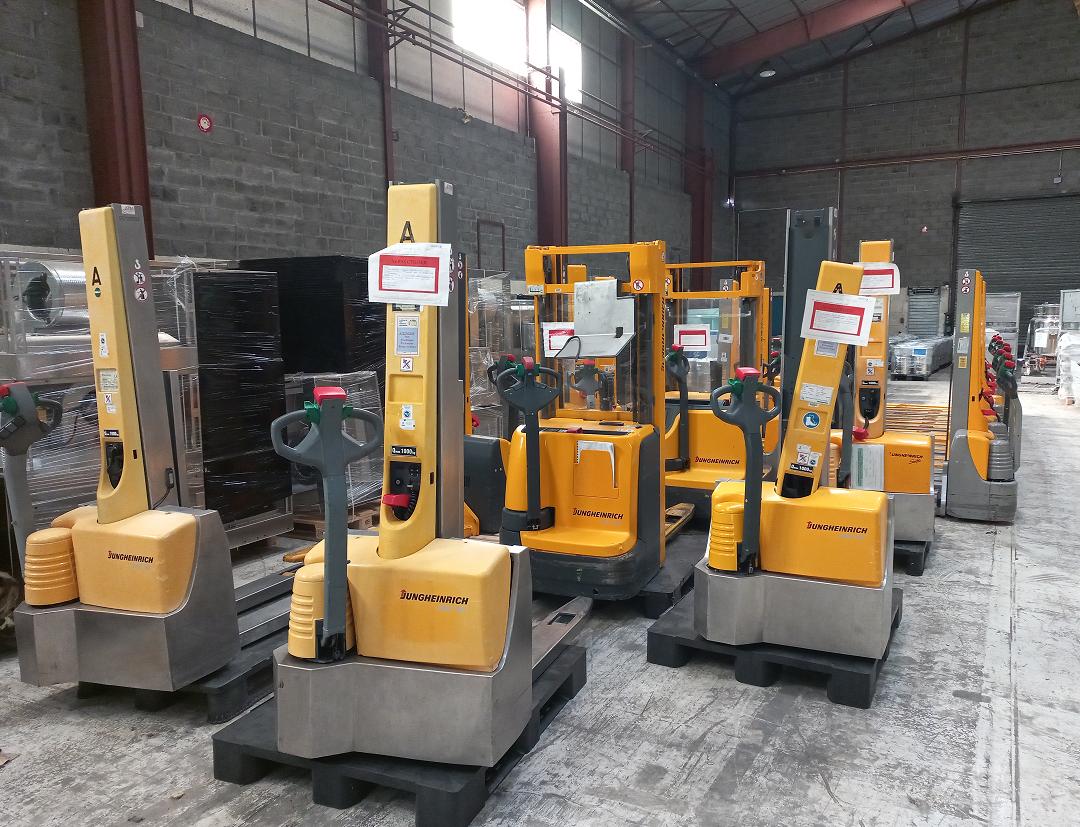 Used Electrical Transpallete-Jungheinrich (several units available)-033.SF