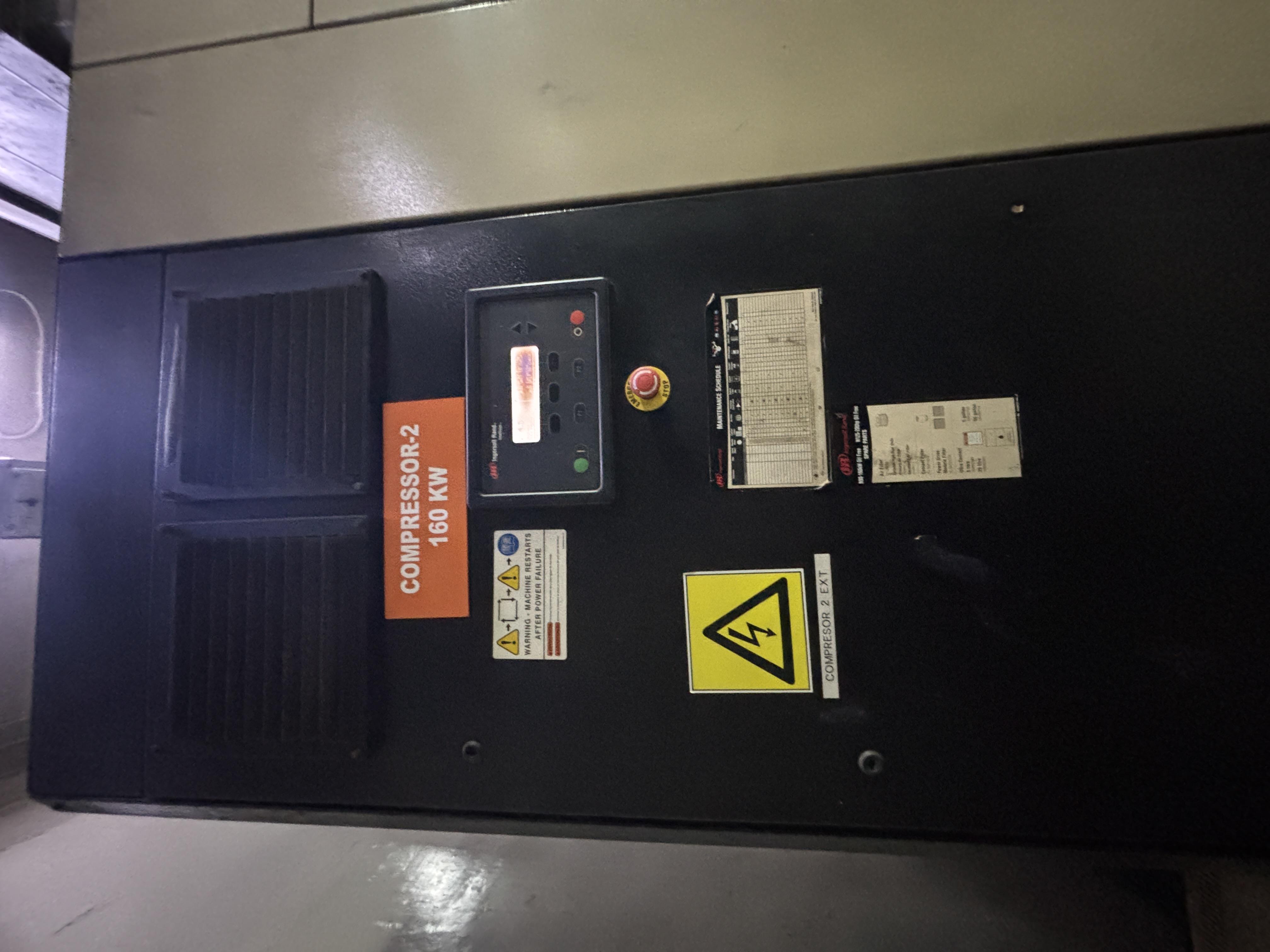 Used Compressor - Ingersoll-Rand - IRN160k Of Rotary - LC0180