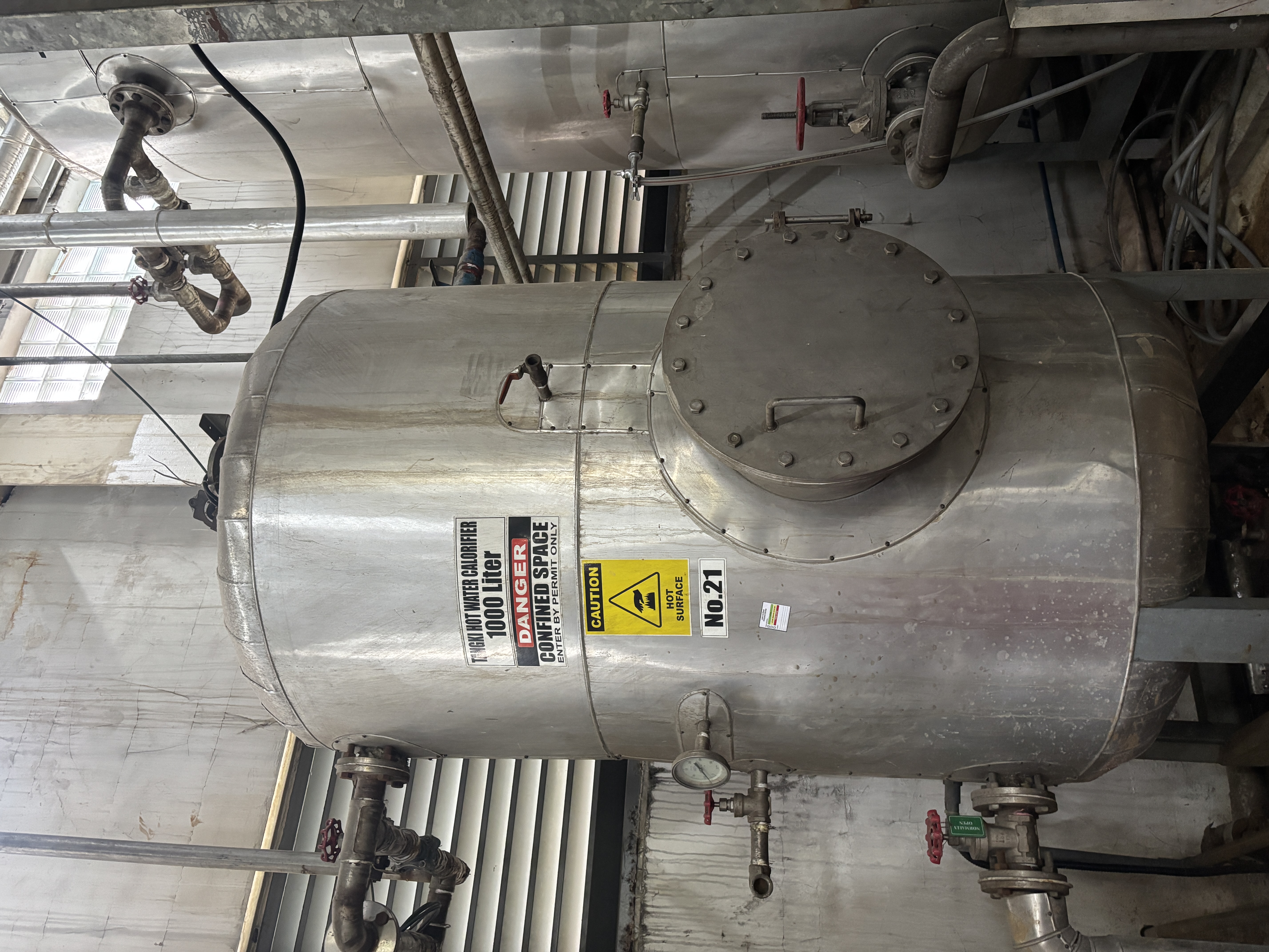 Used Hot Water Tank For HCM DB And Kiln - LC0190