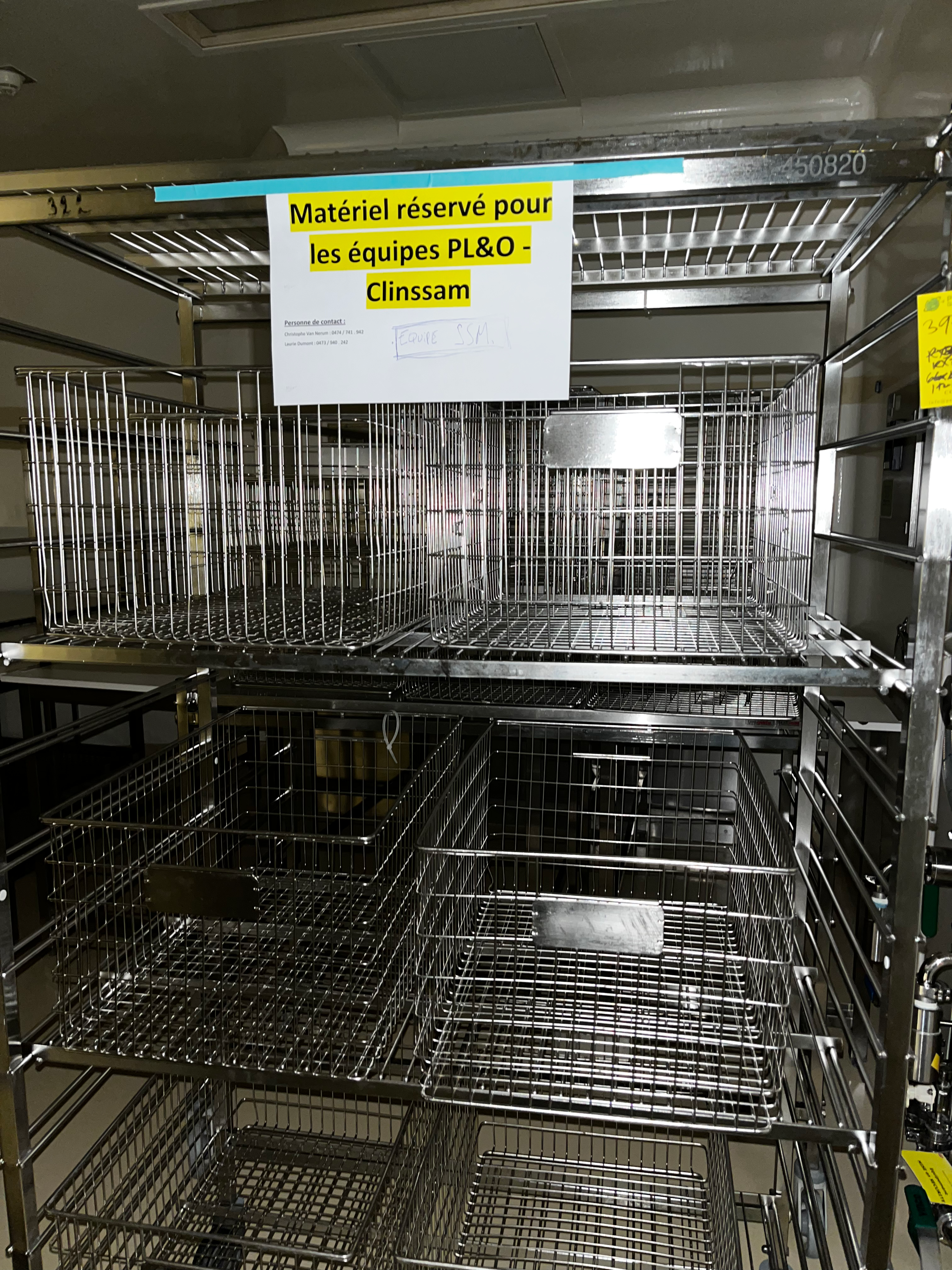 Used Rack and Baskets - 39.03.056.GR