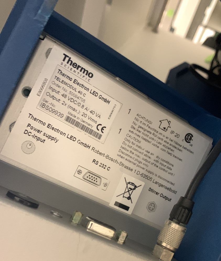 Used Magnetic Stirrer - Thermo Scientific - Telemodul 40 C - 59.06.164.GR