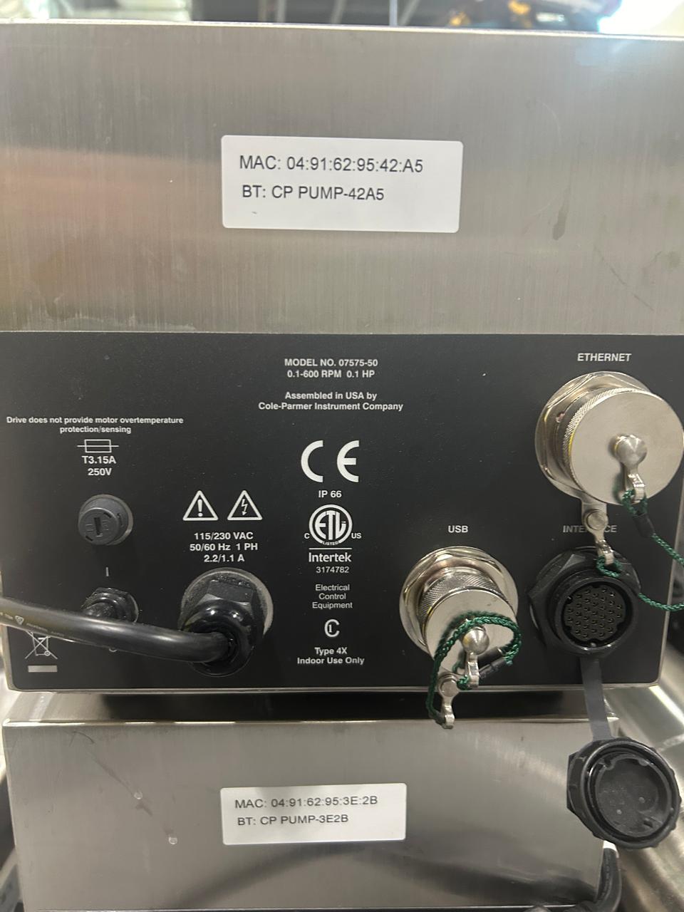 Used Peristaltic Pump - Masterflex - PR033