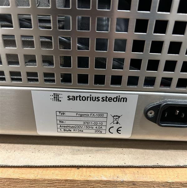 Used Cooling Device - Sartorius - Frigomix FX-1000 - BTH014
