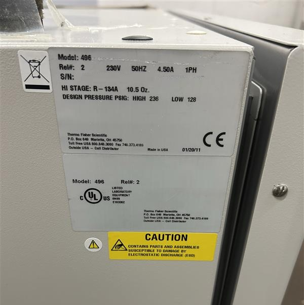 Used Mixing Device - Thermo Fisher Scientific - 496 - BTH101