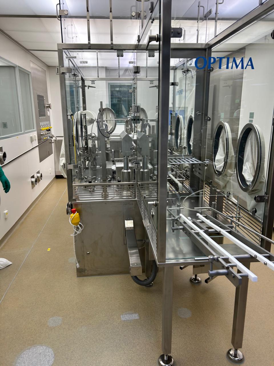 Used Syringe, Cartridge and Vial Filling line - Optima - SV125