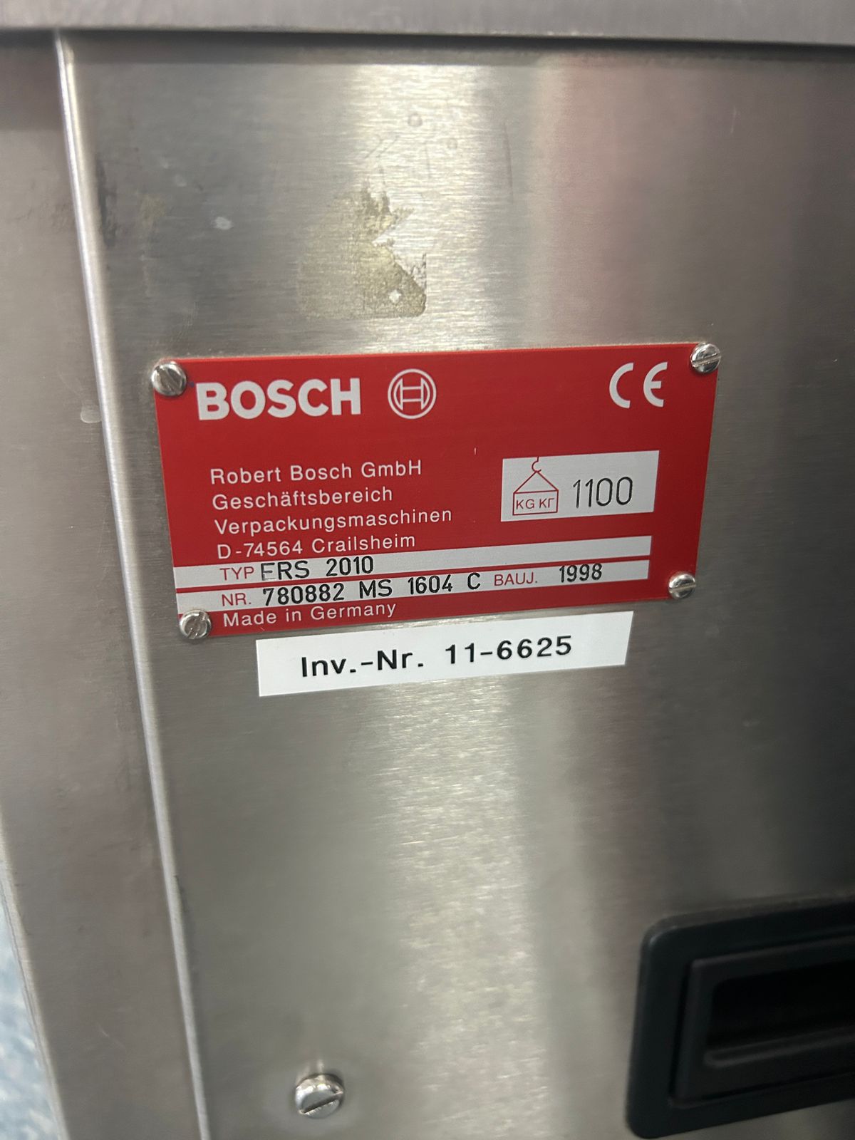 Used Labeling Machine - Bosch - AEWO27