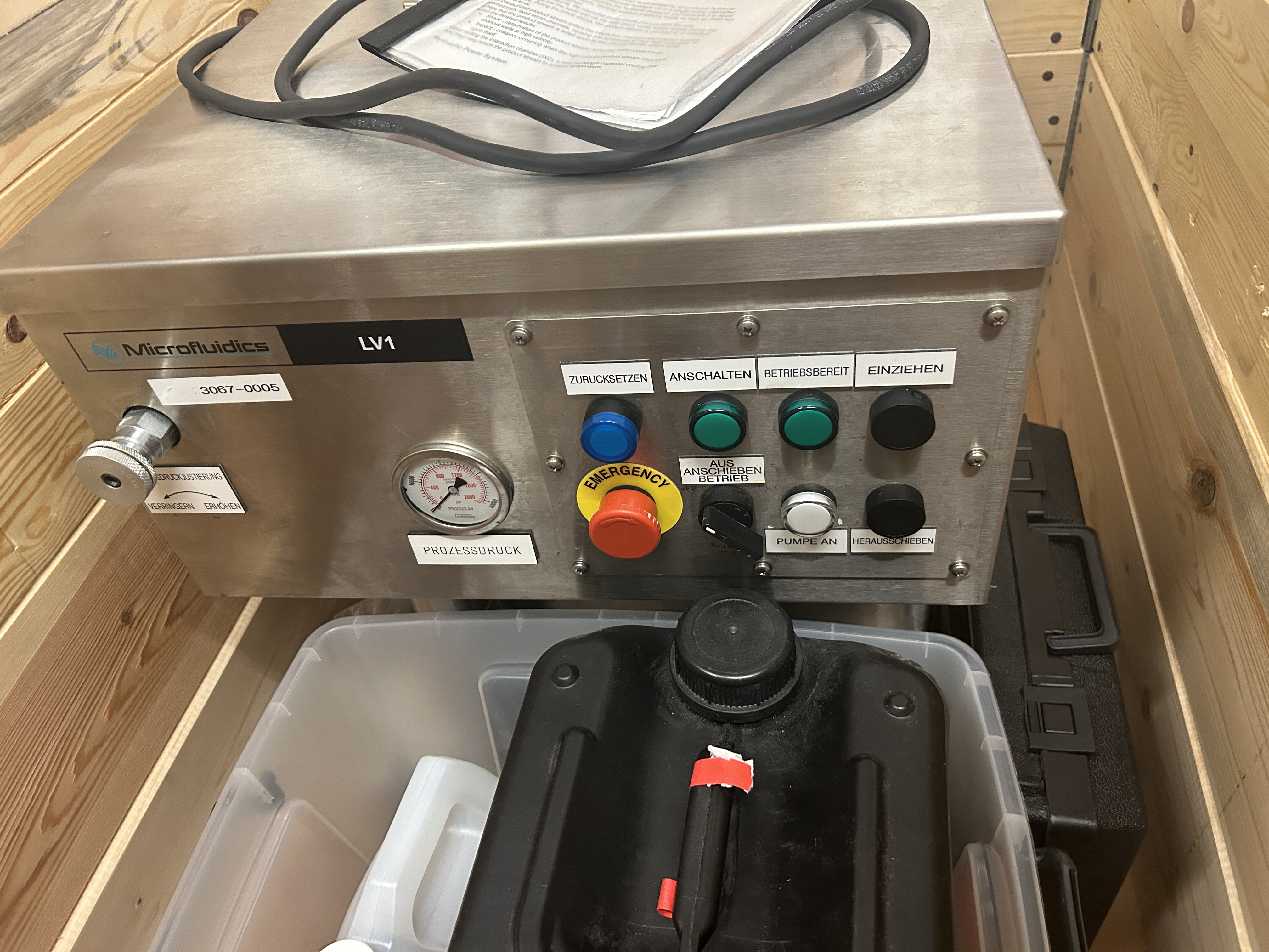 Used Tissue Treatment - Microfluidics - LV1-30K - BTH170