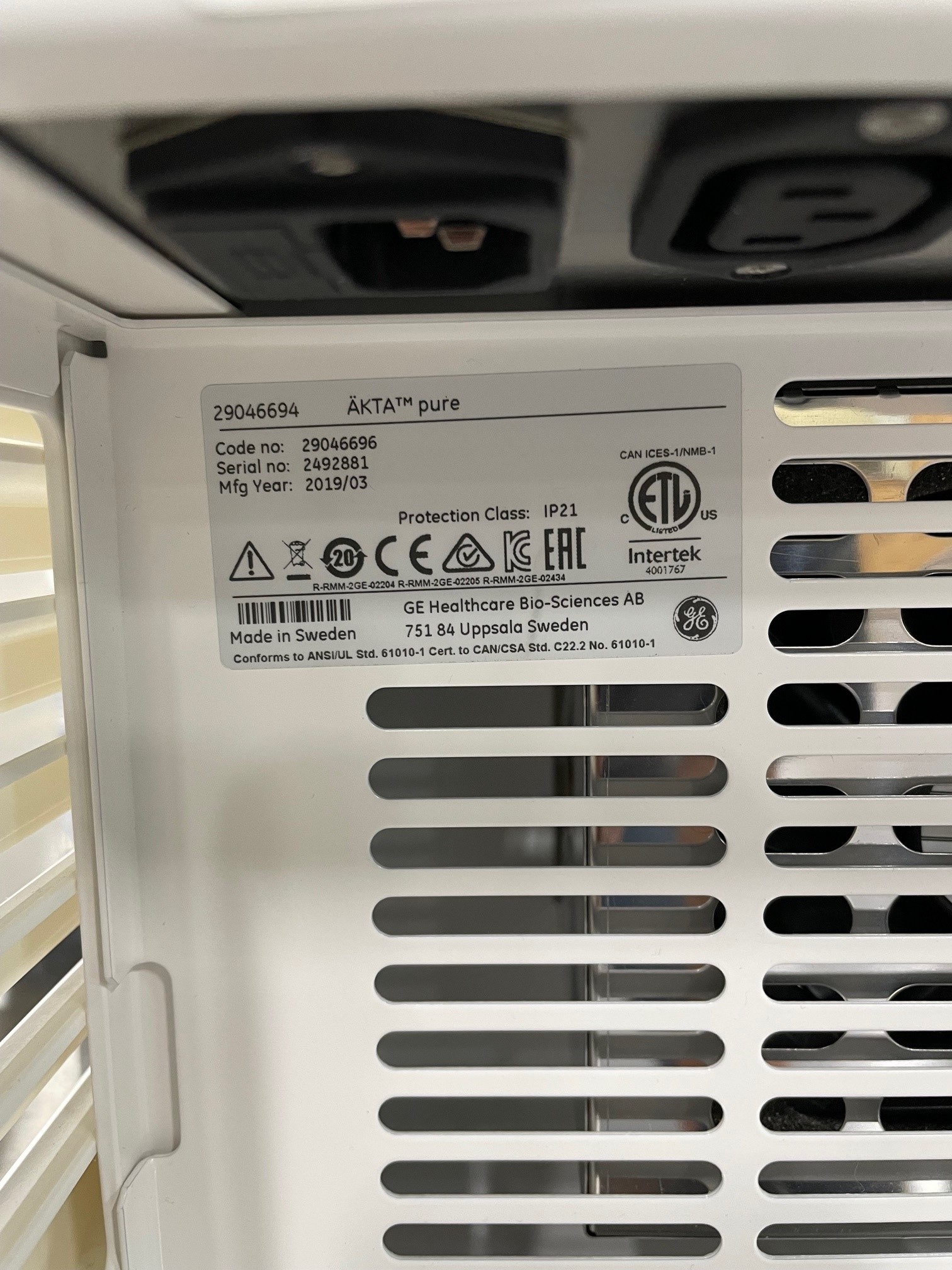 Used Chromatography - Ge Healthcare - Akta Pure - LXT.003.LZ