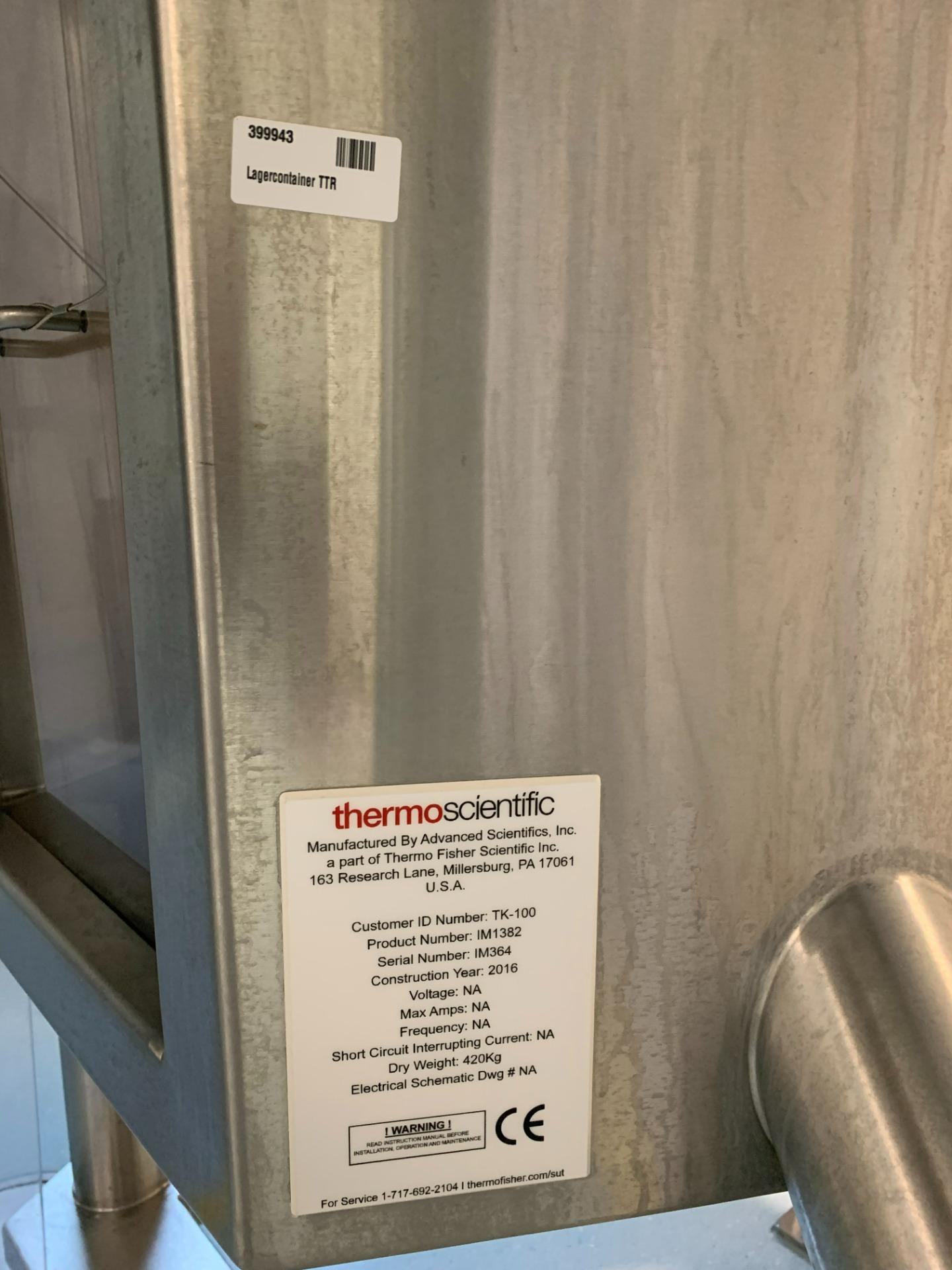 Used Single Bag Process Mixer - Thermo Fisher - 01.006.GG