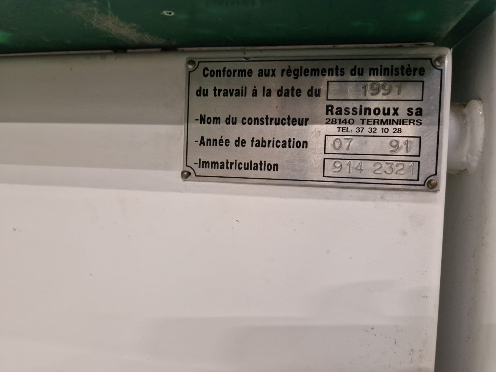 Used Packaging Equipment - Rassinoux - PEFR01