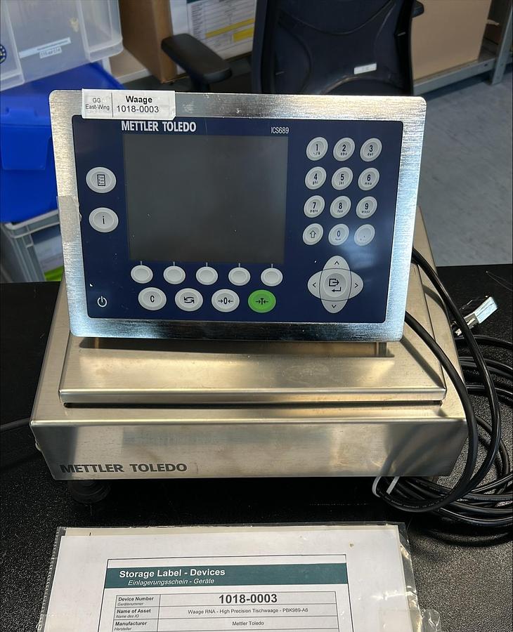 Used Balance - Mettler Toledo - PBK989-A6 / ICS689 - BTH064