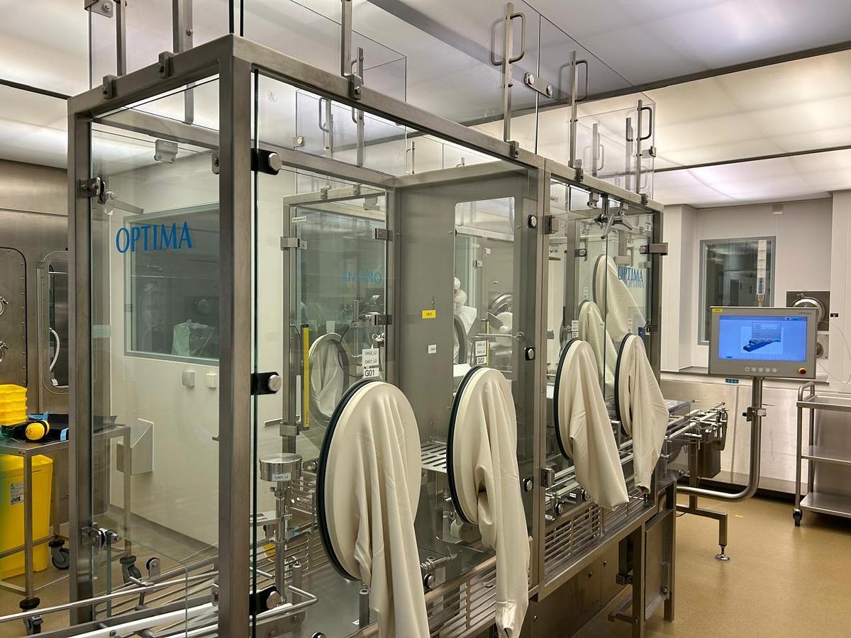 Used Syringe, Cartridge and Vial Filling line - Optima - SV125