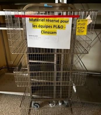 Used 1 Rack and 3 Baskets - 39.03.037.GR