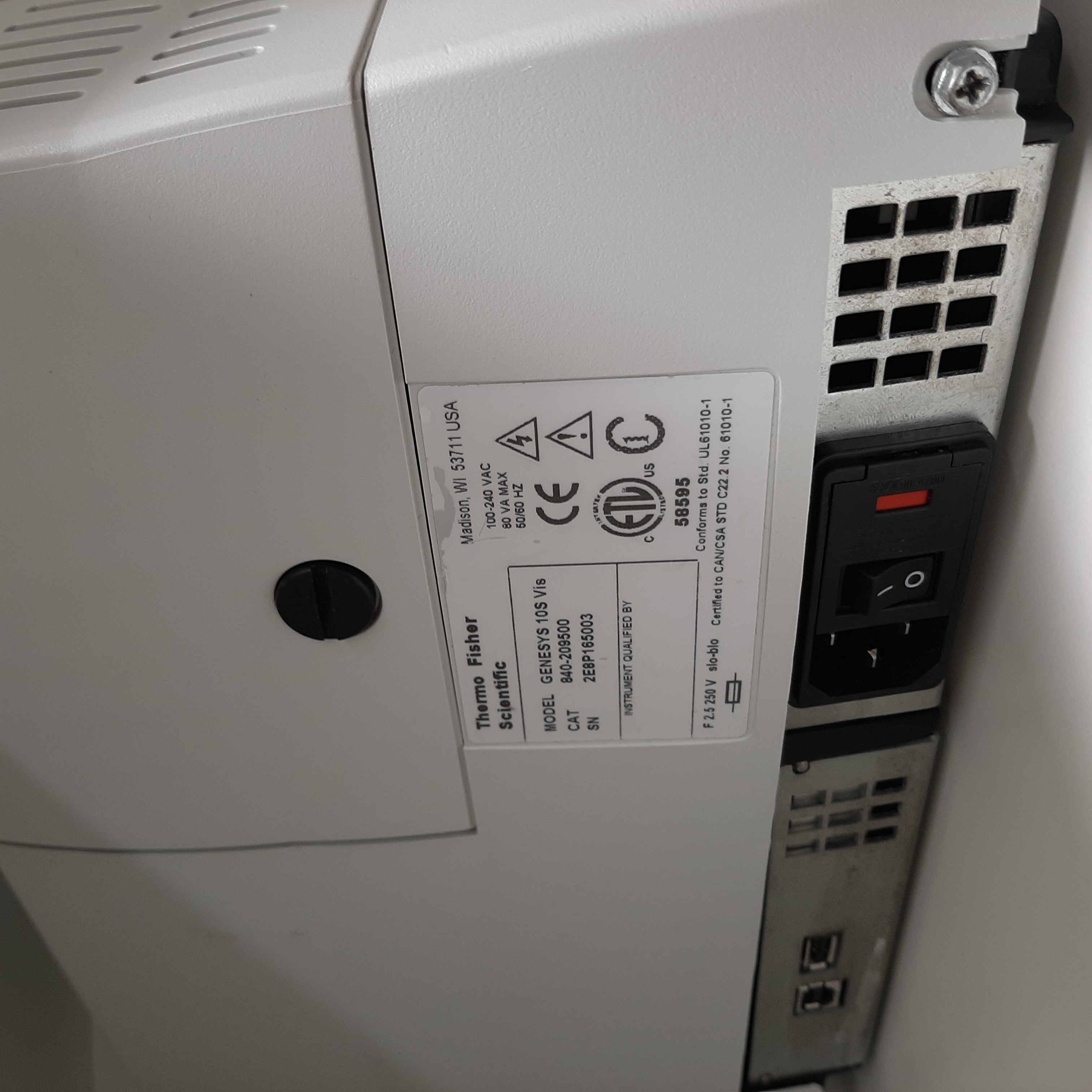 Used Spectrophotometer - Thermofisherscientific - X.06.131, X.06.136, X.06.137