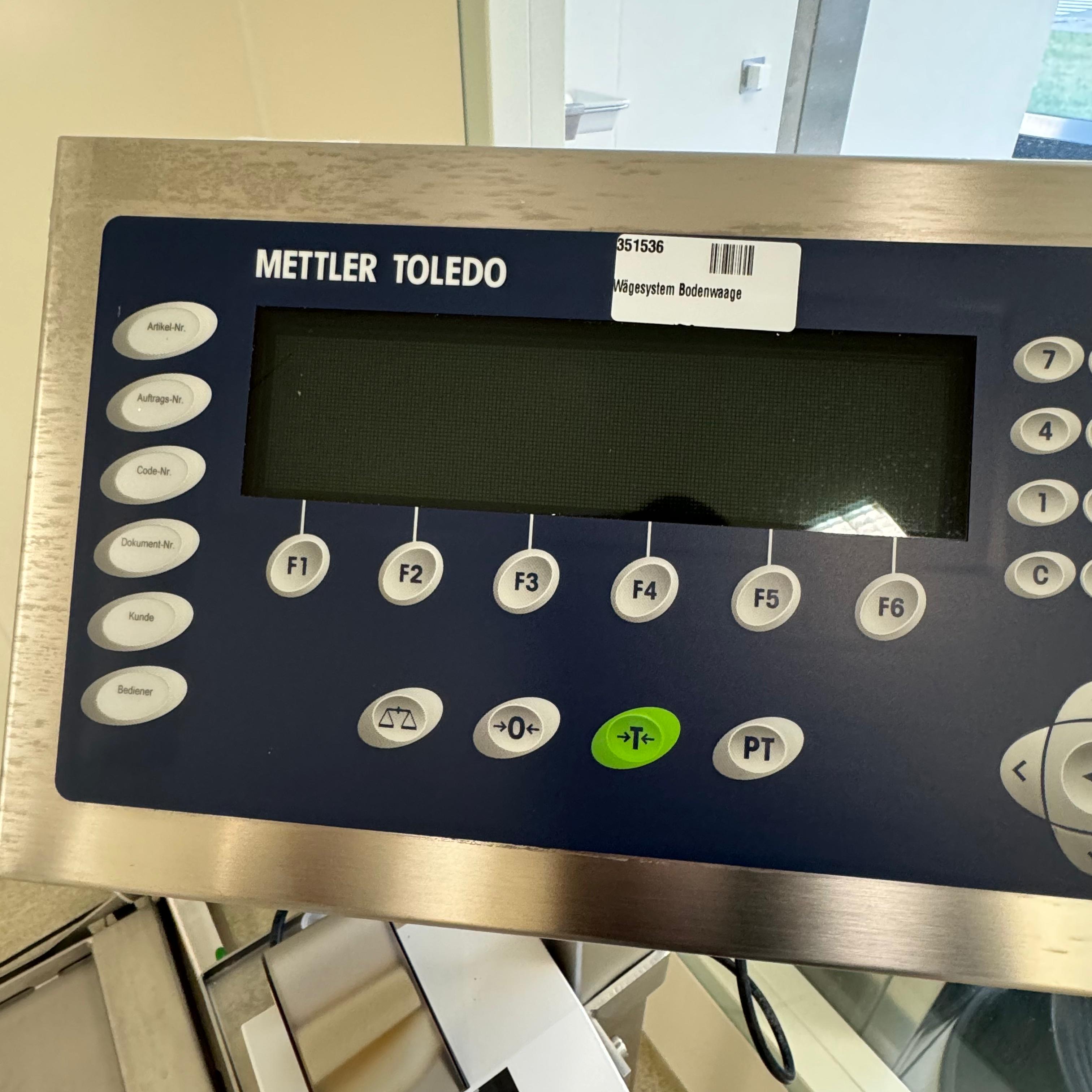 Used Floor Scale With Printer - Mettler Toledo - Hebevorrichtung Pua 850 MM - GR027