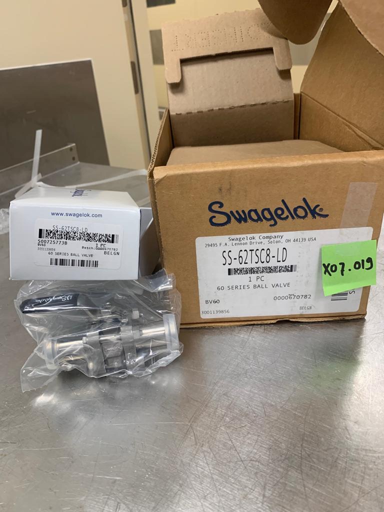 Used 60 Series Ball Valve - Swagelok - 59.07.019.GR