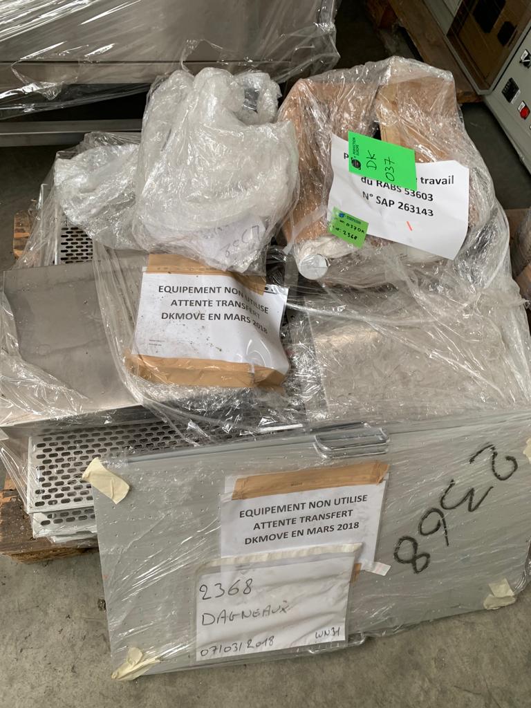 Used Pallet Stainless Steel Tray - DK2368