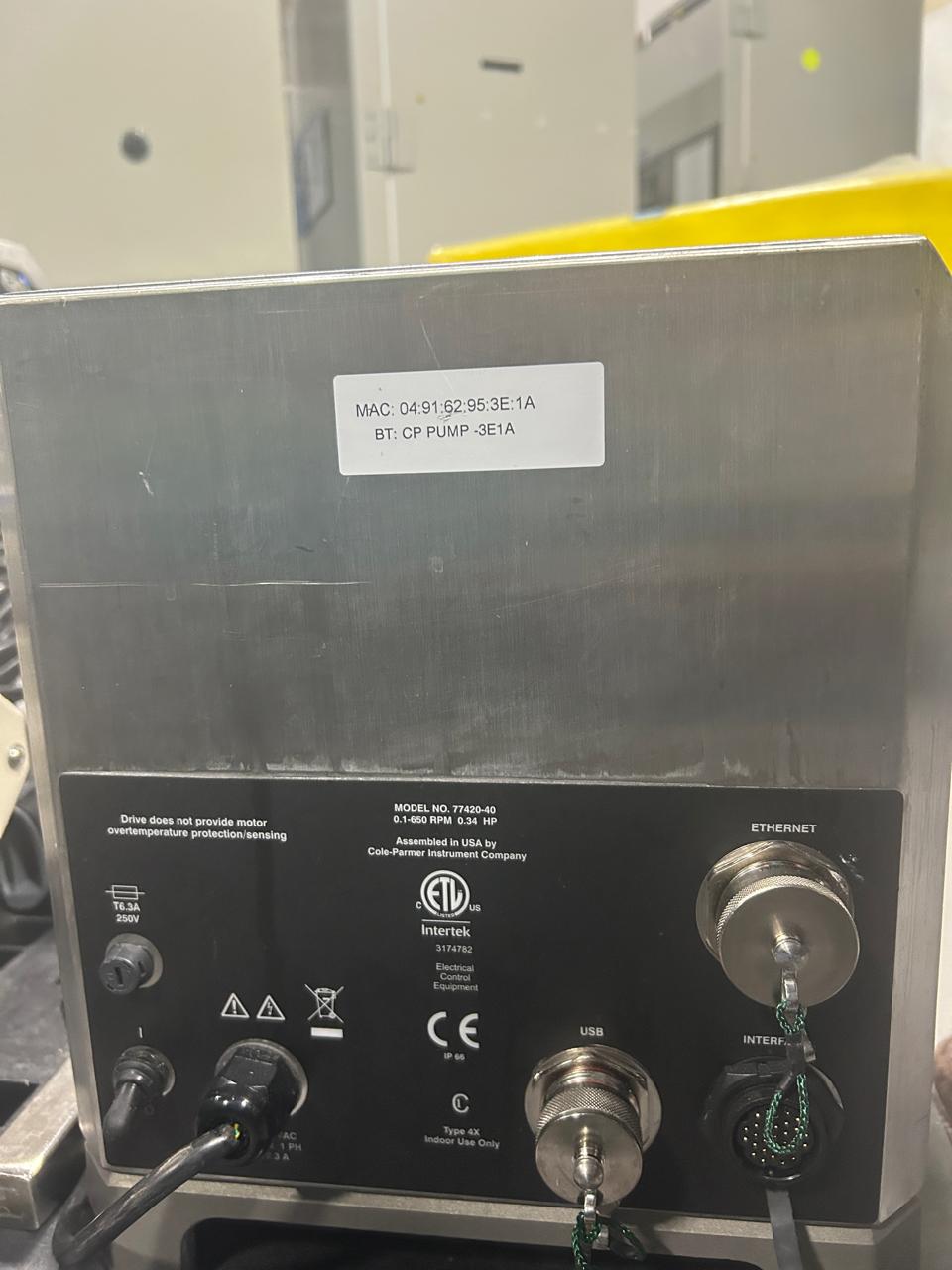 Used Peristaltic Pump - Masterflex I/P - PR034