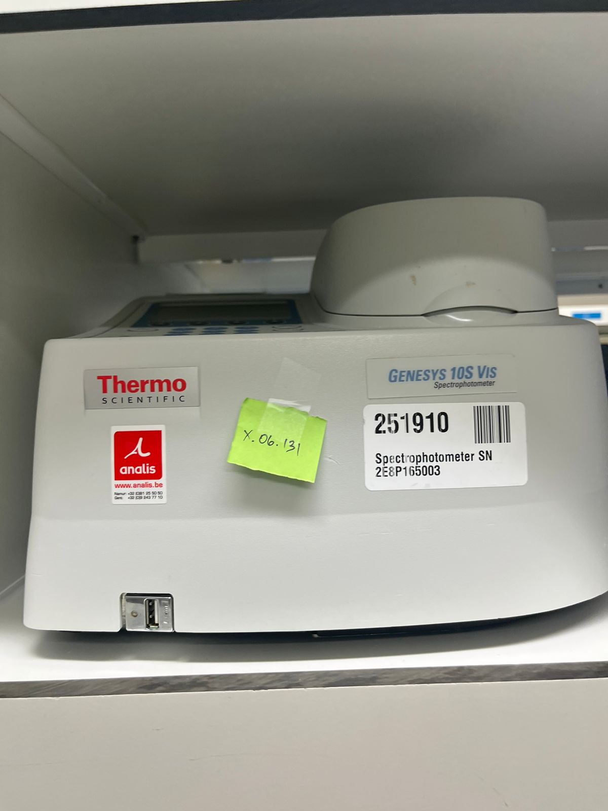 Used Spectrophotometer - Thermofisherscientific - X.06.131, X.06.136, X.06.137