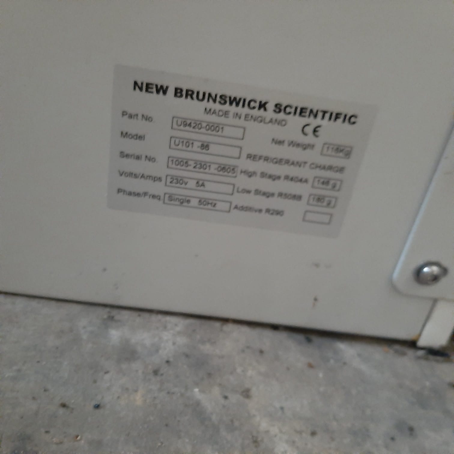 Used Freezer - New Brunswick U101-86 - DK175